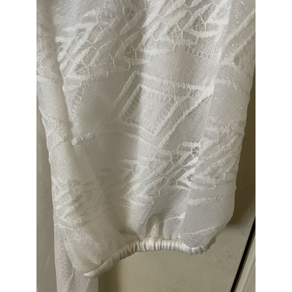 BCBGMAXAZRIA AVA V-NECK MIDI DRESS Size Large New - Picture 10 of 15